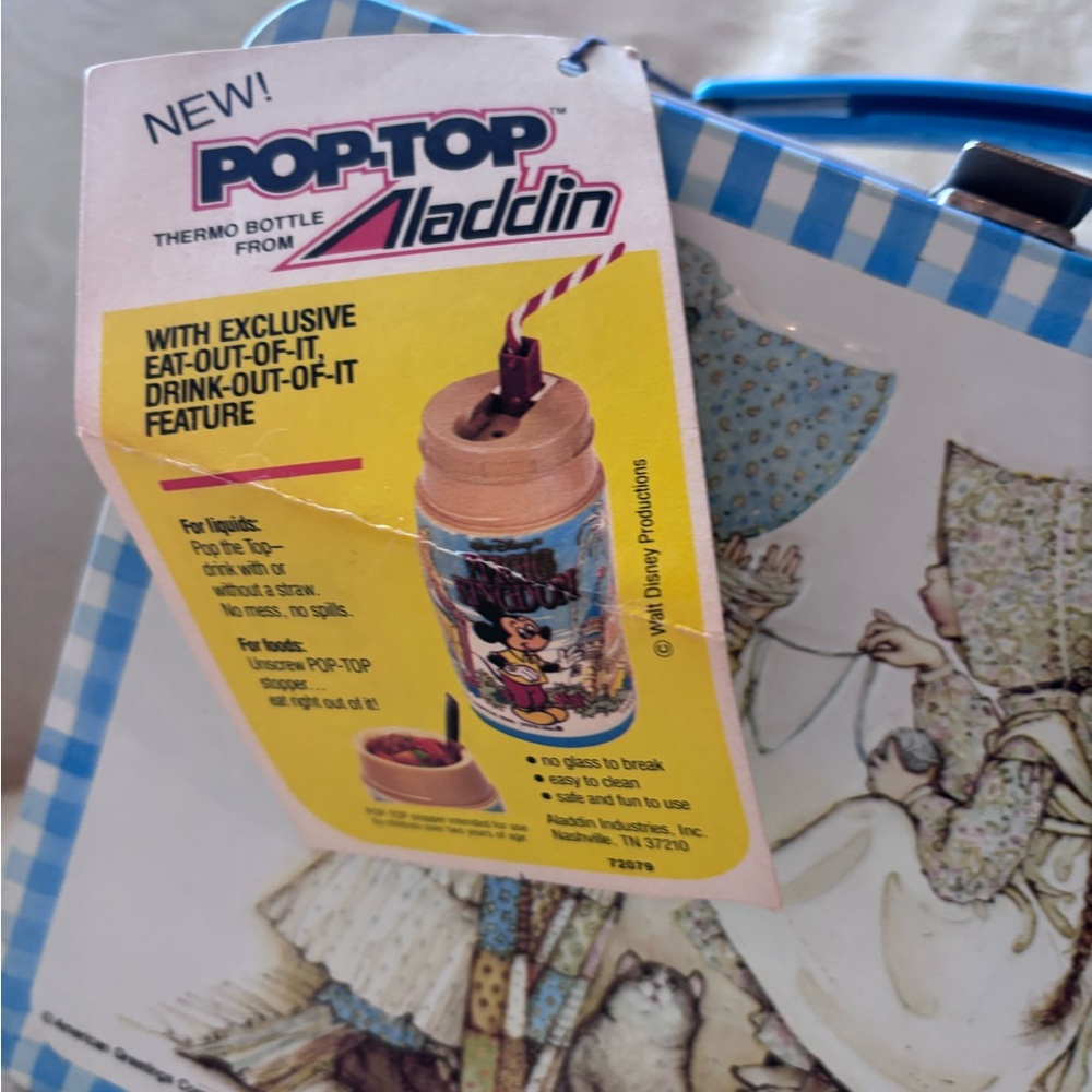 Holly hobbie vintage lunch box still with a tag - Picture 3 of 8